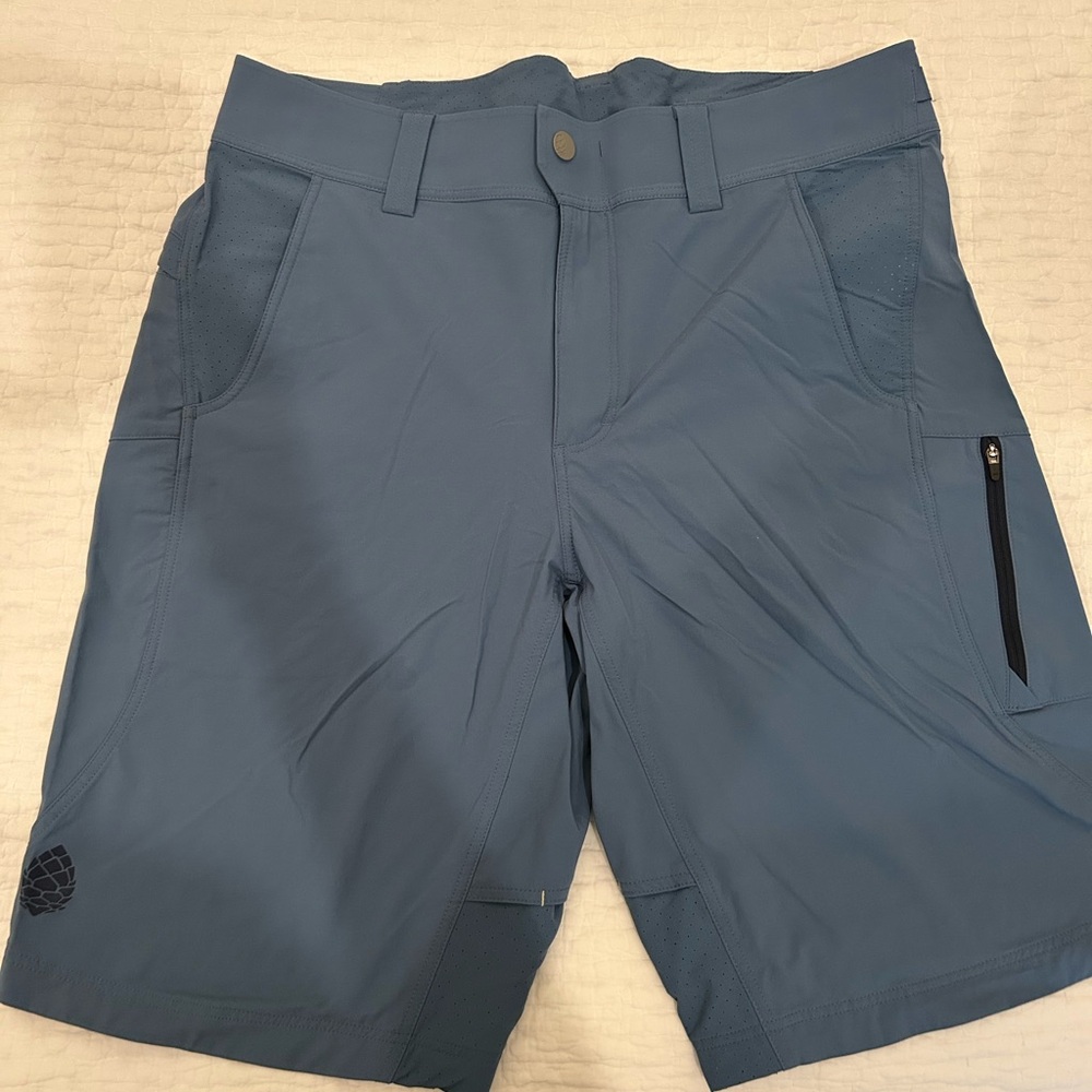 Stio Men's Slate Blue Athletic Shorts